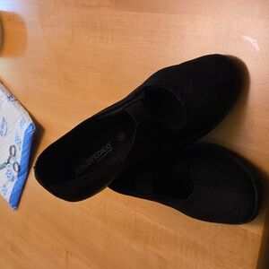 Arcopedico Black Slip On Mary Jane Comfort Shoes Size 39
